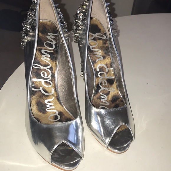 Sam Edelman Peep toe Pumps - Picture 2 of 8